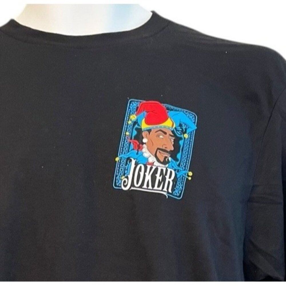 Authentic The Jokers Wild Snoop Dogg Host Face TV Show Wardrobe T Shirt Large